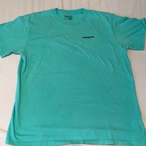 Patagonia Teal Tee Large